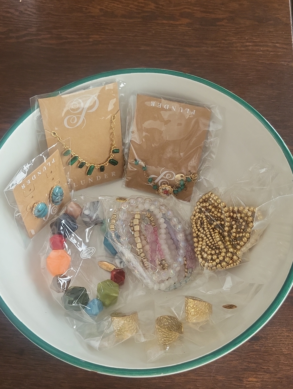 Plunder Gold Bowl Bundle 🤩 Plus Just Added Matching Earring